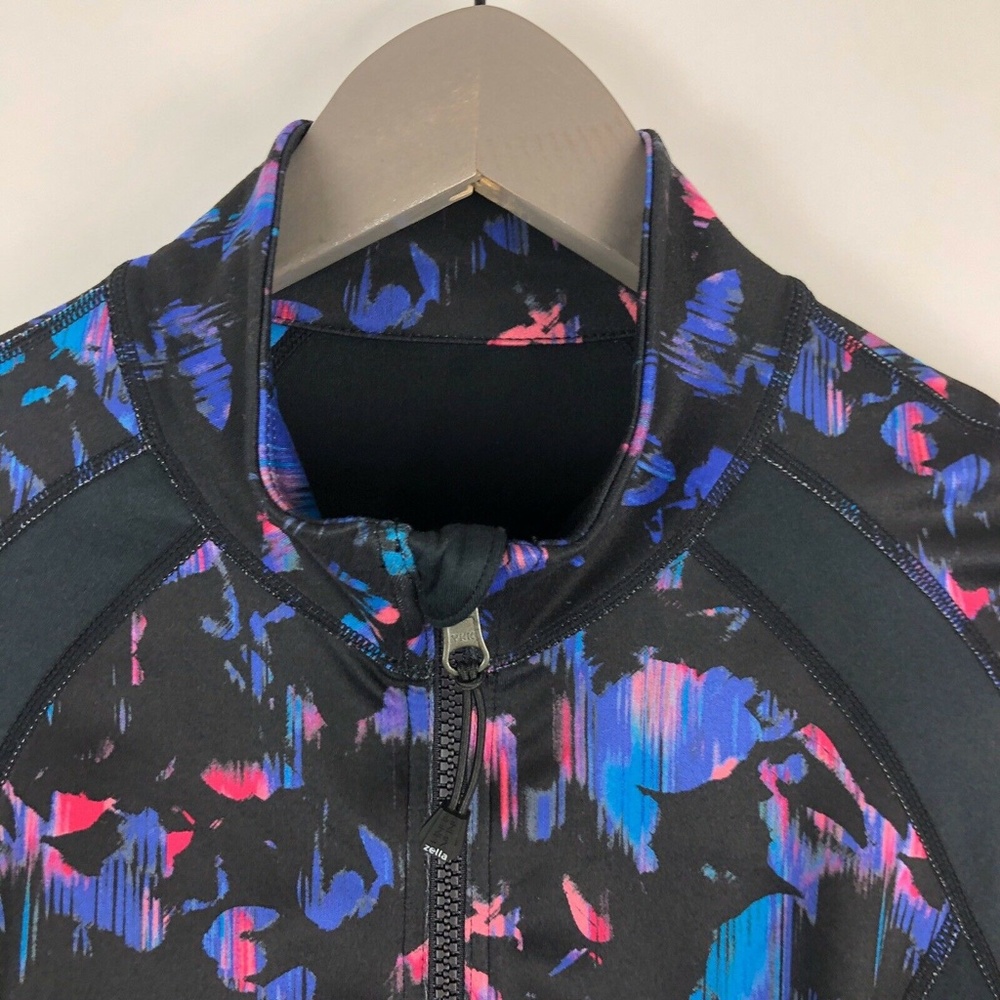 Zella Reversible Eclipse Wonder Blur Full Zip Sm - Picture 4 of 8